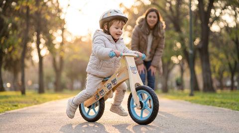 Bicicleta de equilibrio (sin pedales): qué es y por qué conviene