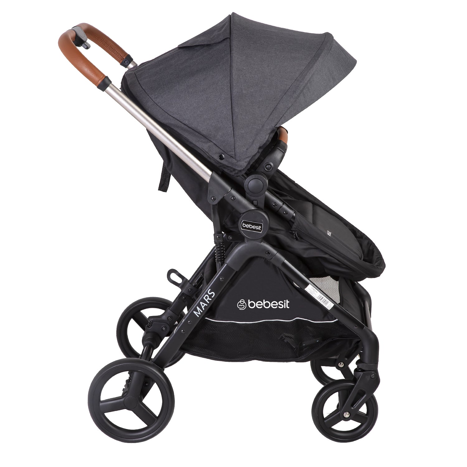 Coche Cuna travel system Mars LX Gris