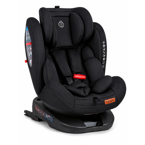 Silla de Auto Saturn 360° Premium Negro