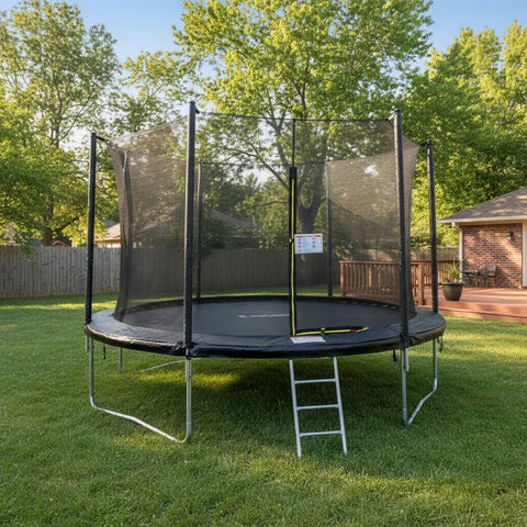 Cama Elástica Trampolín 3,05 mt + Escalera y Malla Seguridad