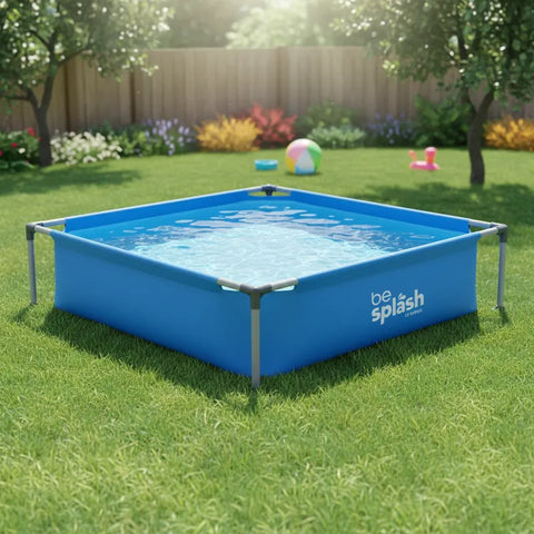 Piscina Estructural infantil de bebé 152x152x33cm BeSplash