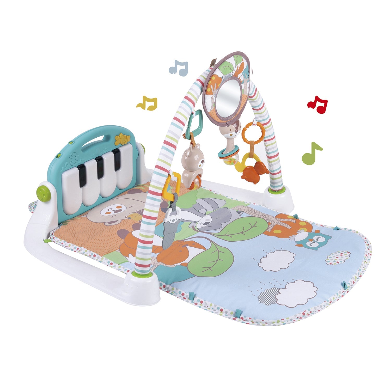 Alfombra Gimnasio interactivo Musical con Piano Bebé