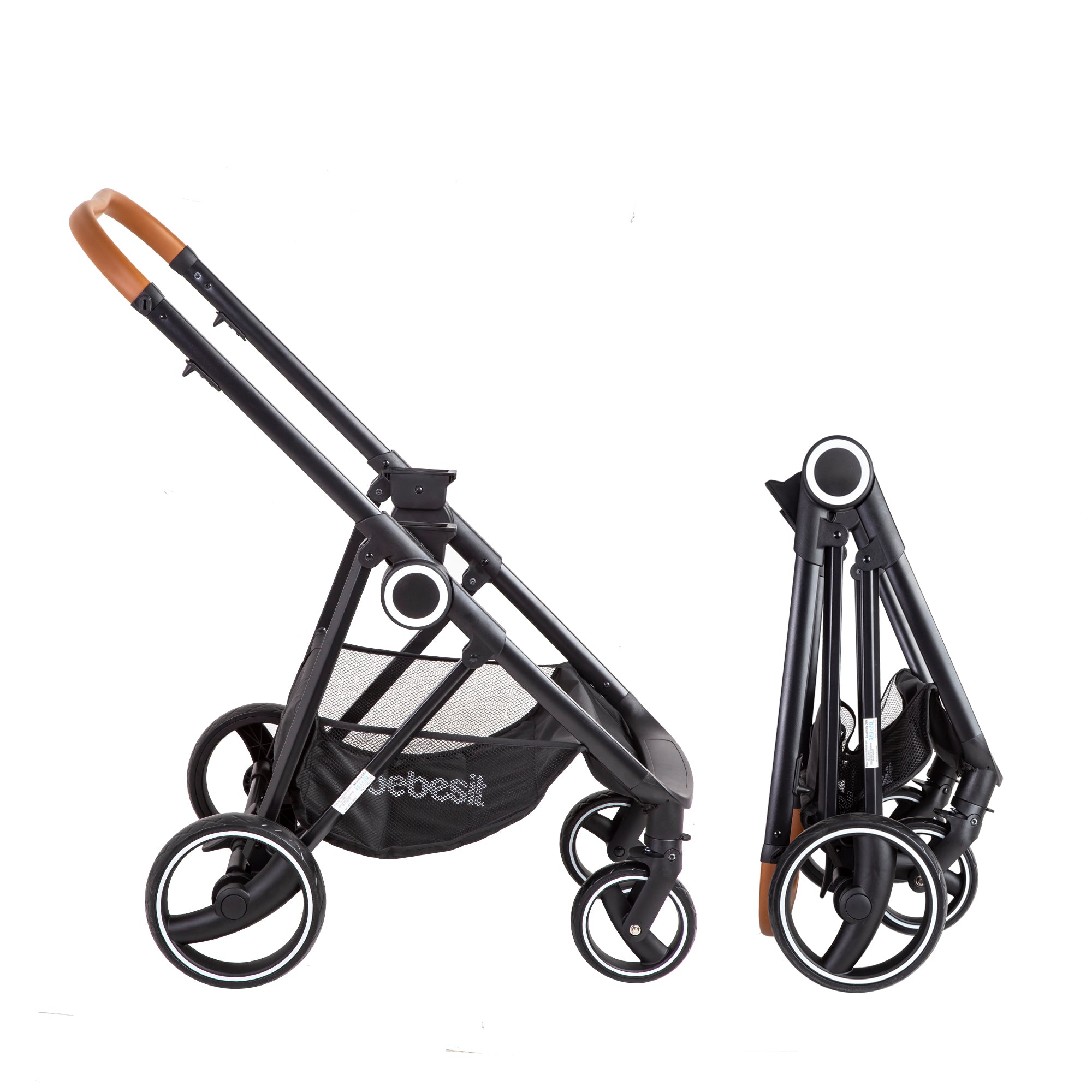 Coche Cuna travel system Cosmos Gris