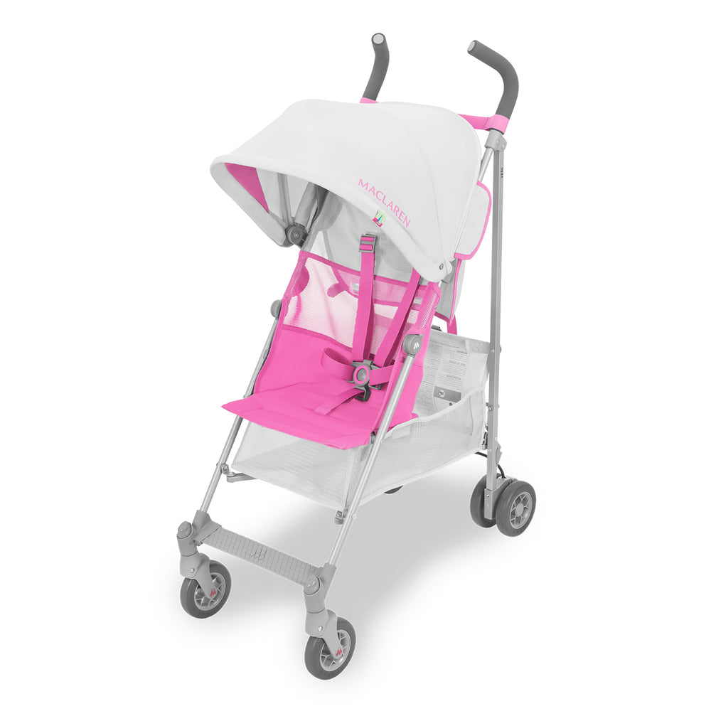 Coche Premium MacLaren Volo Silver/Azalea