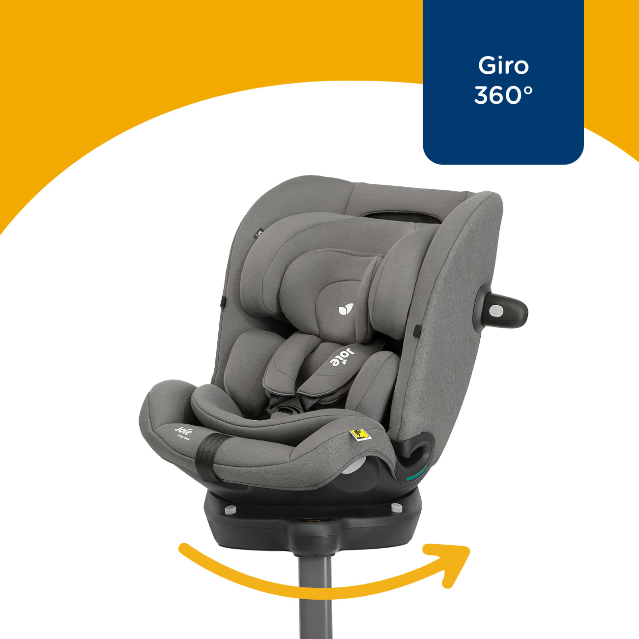 Silla de Auto 360° i-Pivot Grow Thunder Joie