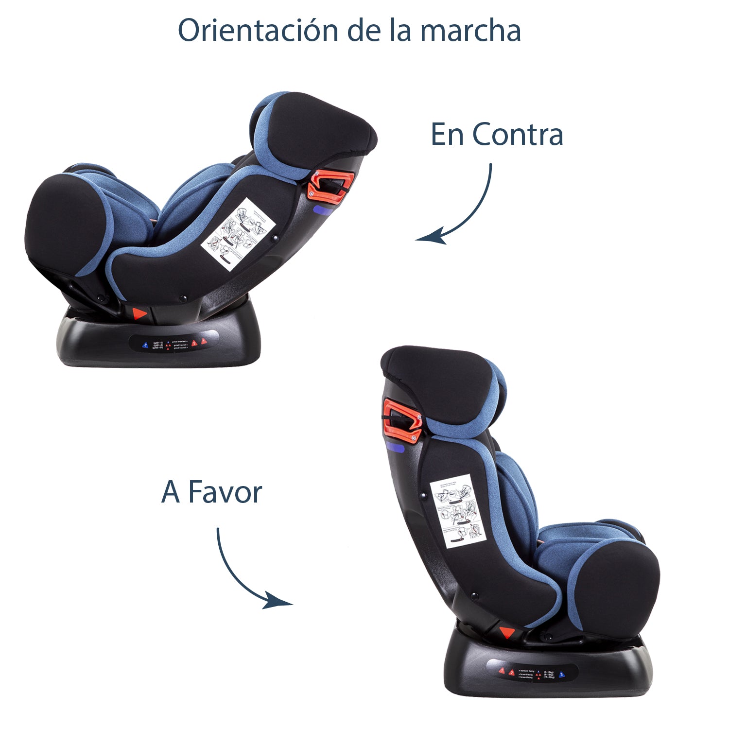 Silla de Auto Convertible Orbit LX Azul