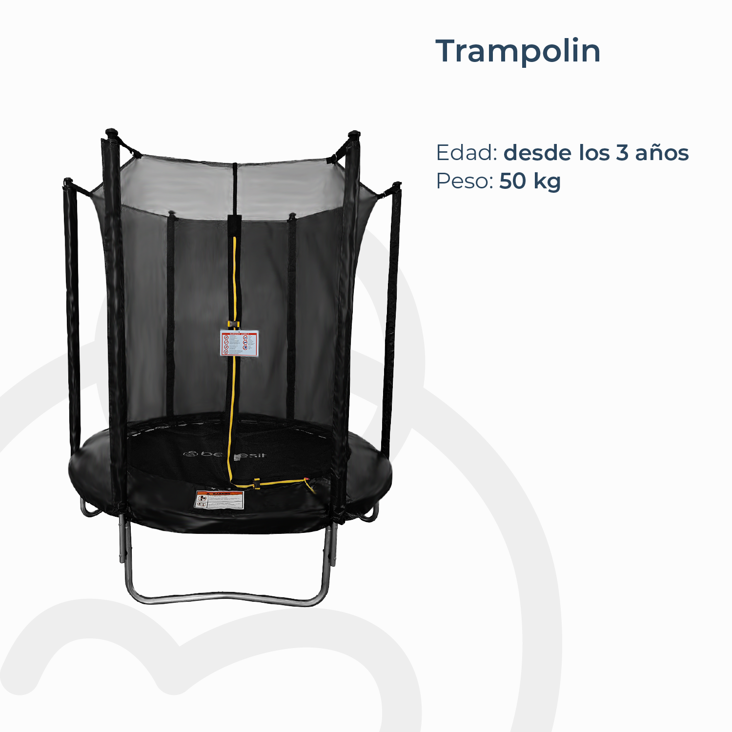 Cama elástica trampolín 1,8 mt + Malla Seguridad