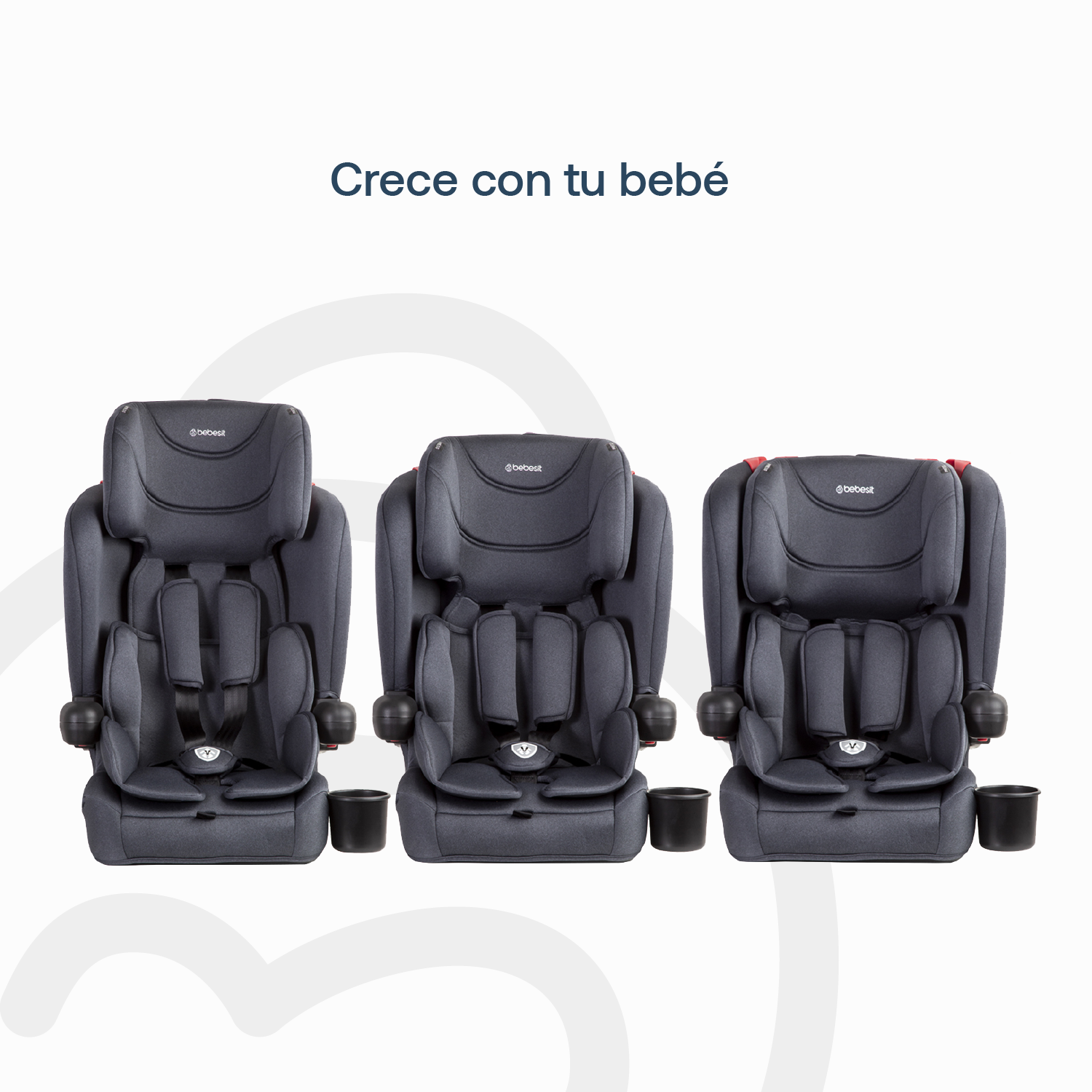 Silla de Auto Butaca SmartFix Isofix Negro