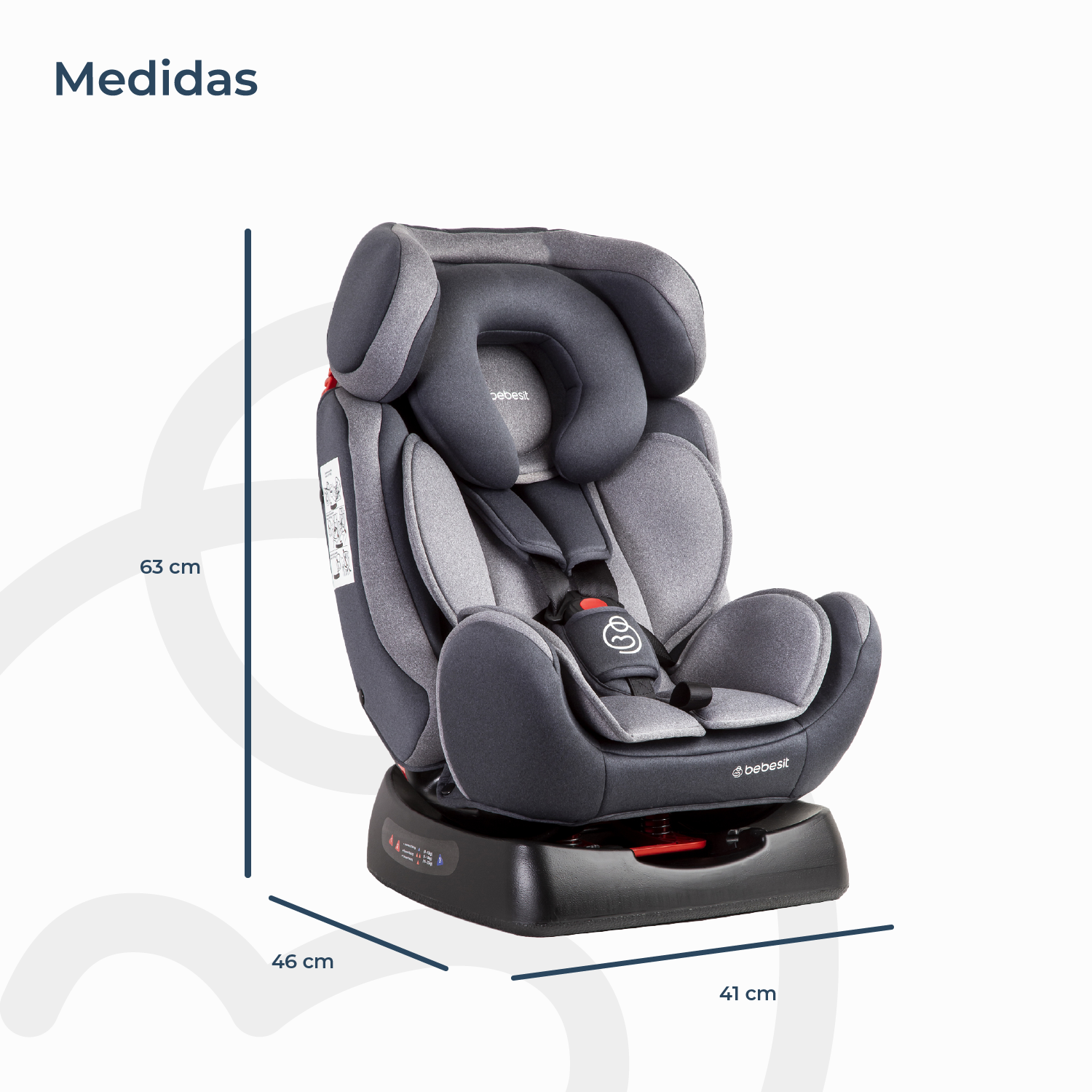 Silla de Auto Convertible Orbit LX Gris