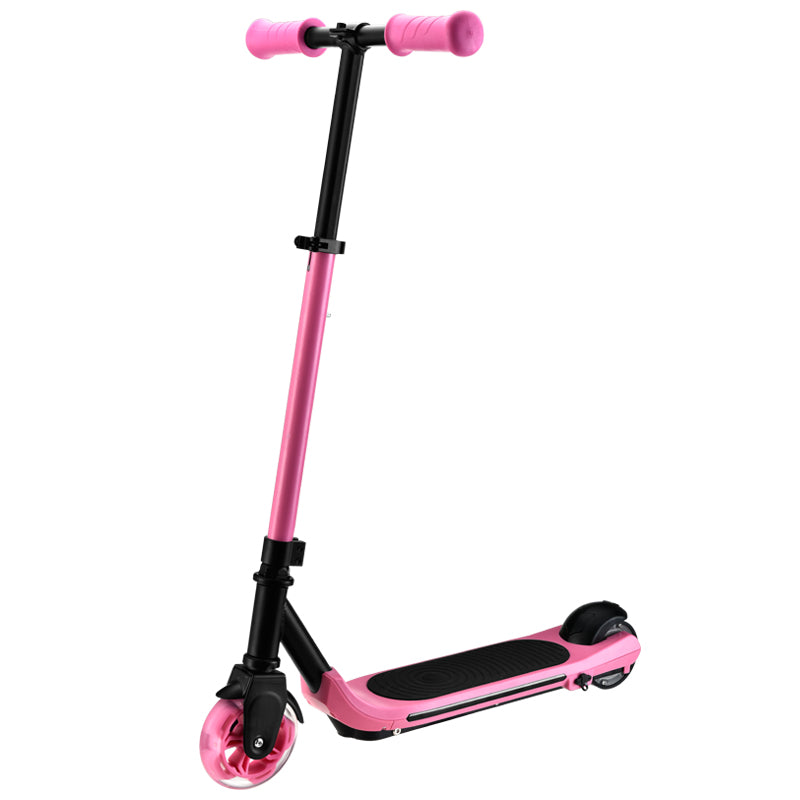 Monopatín Eléctrico Plegable E-Scooter 60W 24V2000mah Rosado