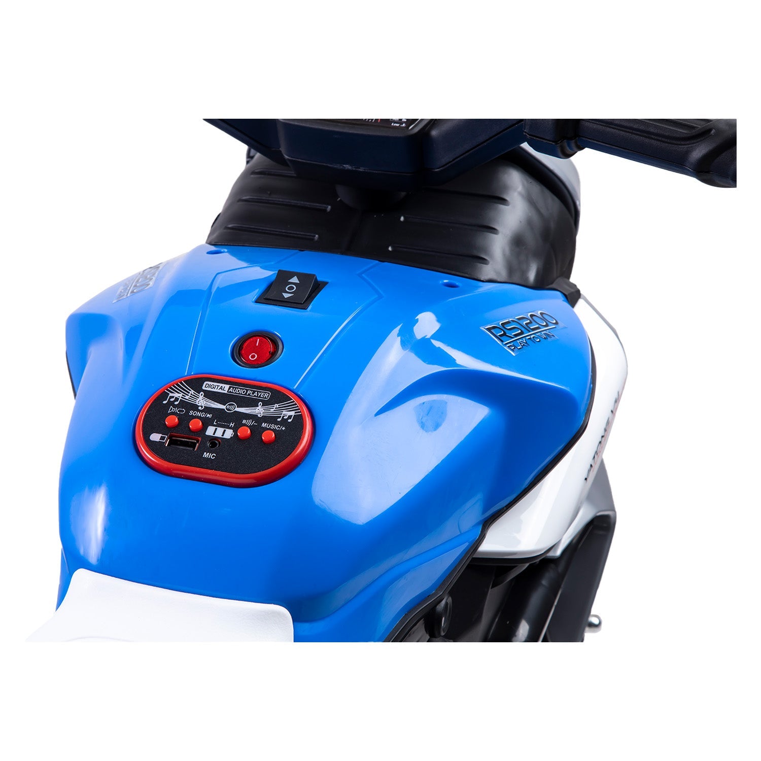 Moto 3 Ruedas Trimoto Bolt Azul Bebesit