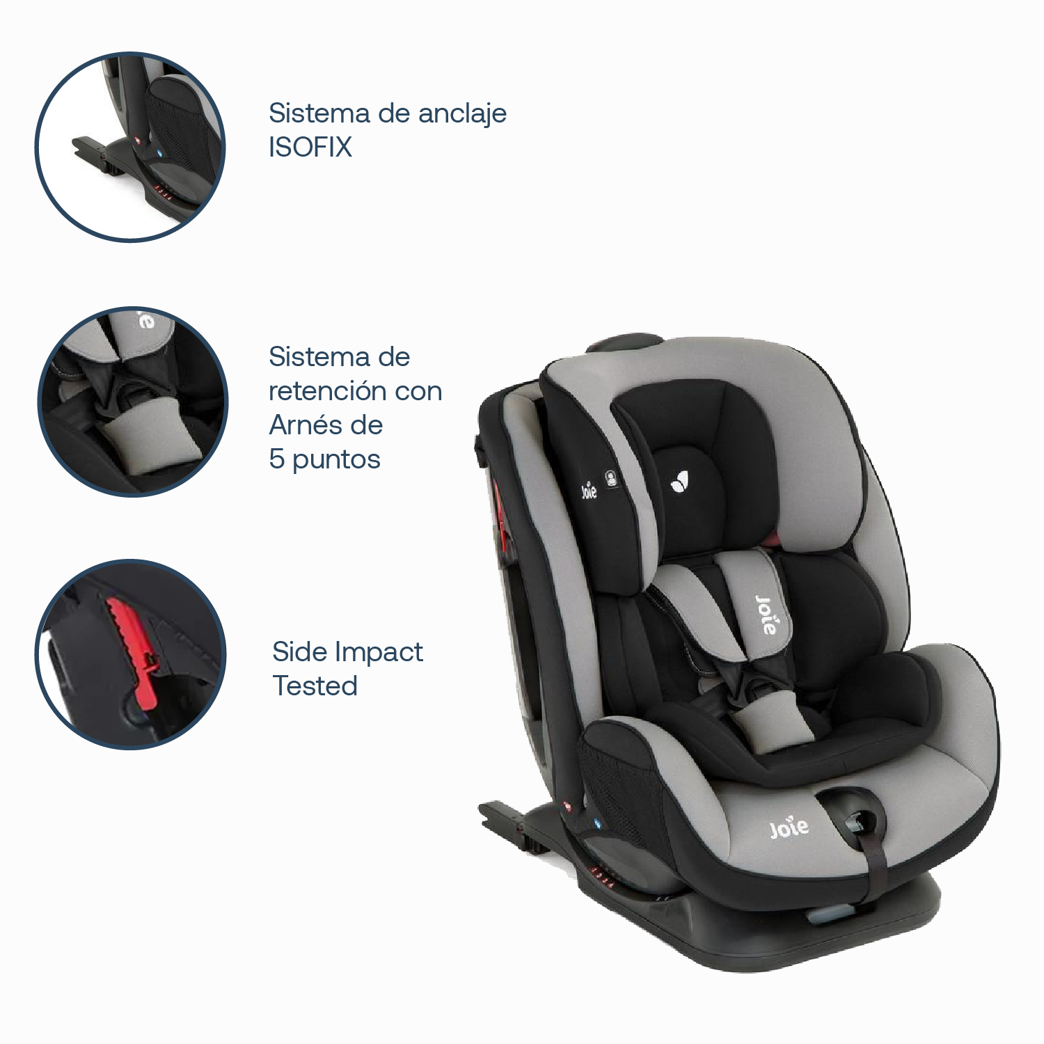 Silla de Auto Stages FX Slate