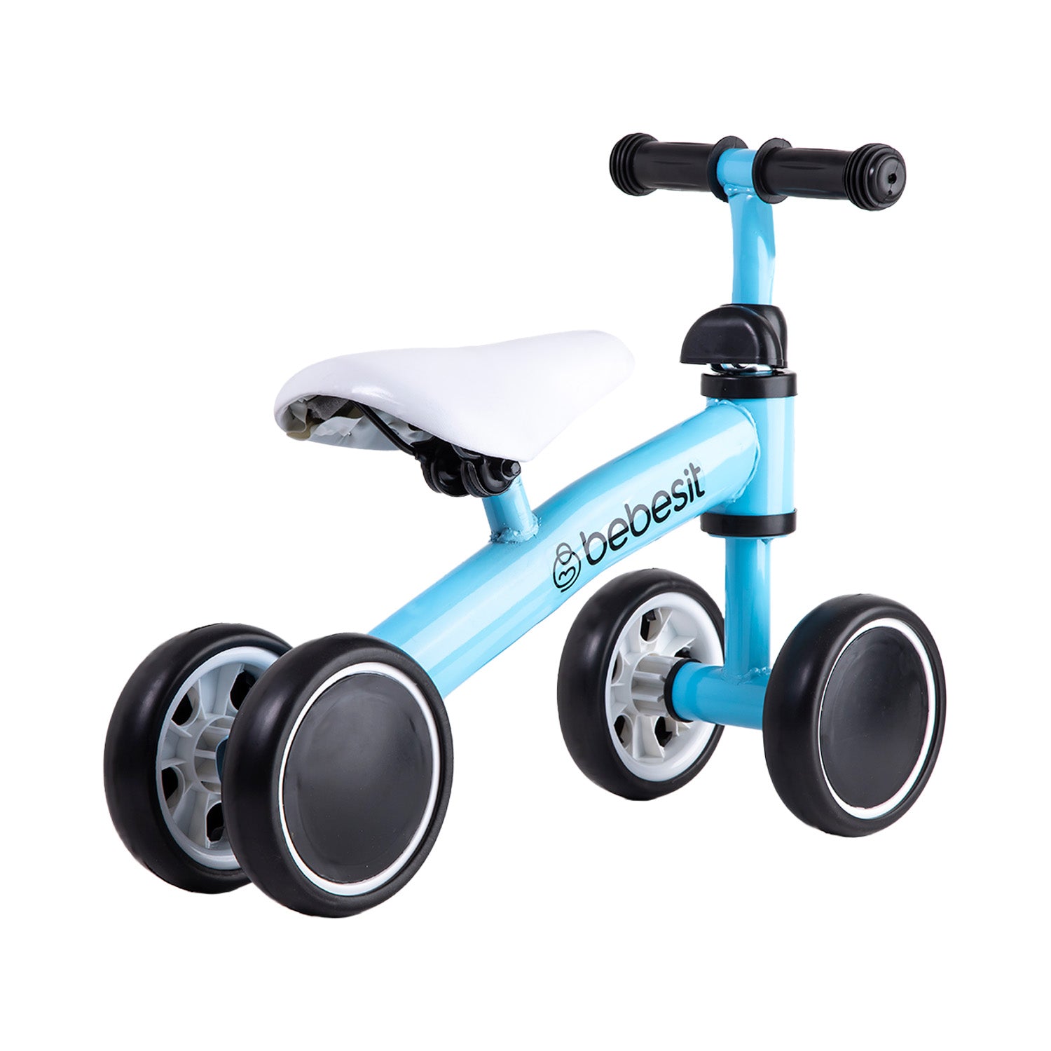 Bicicleta Triciclo Aprendizaje 4 Ruedas XT02 Azul Bebesit