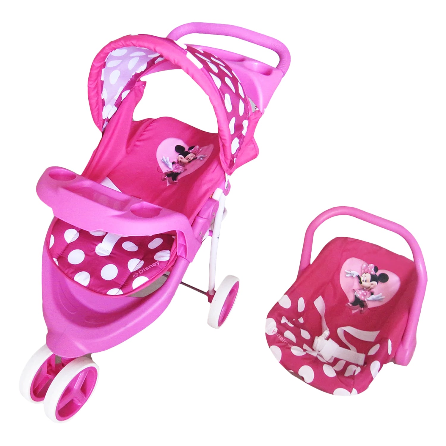 Juguete Muñeca Coche Travel jogger Minnie