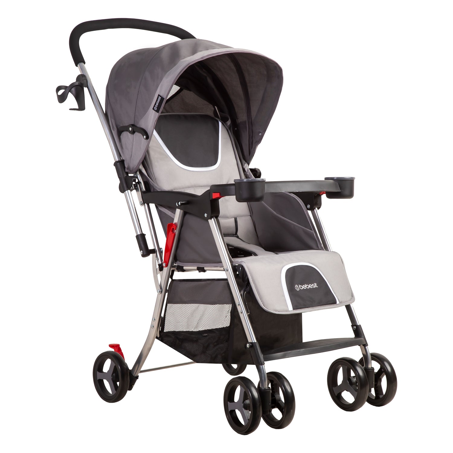 Coche Paseo y Cuna Twister SX Gris