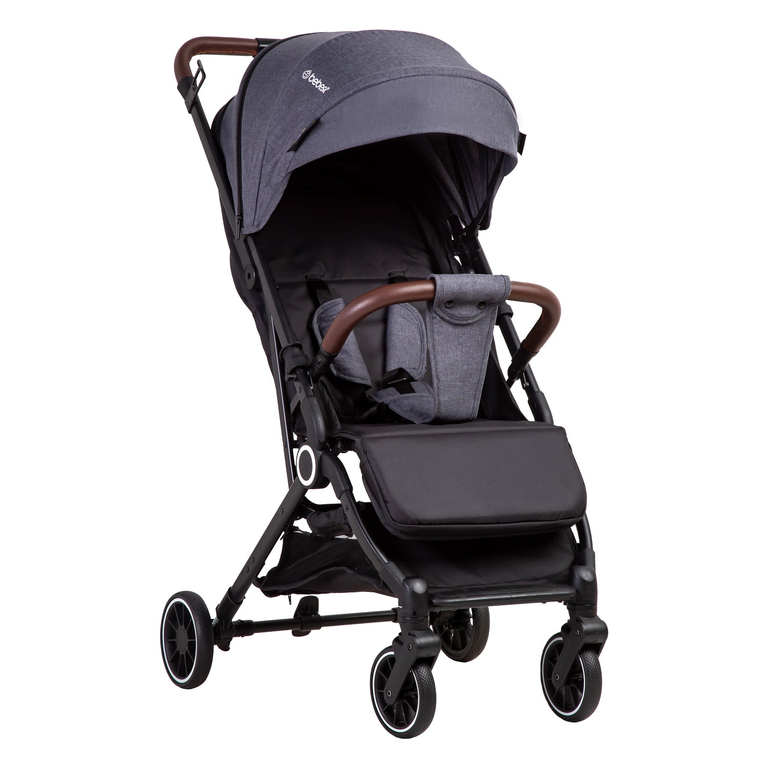 Coche Maleta Compacto Travel System Soho Gris Bebesit