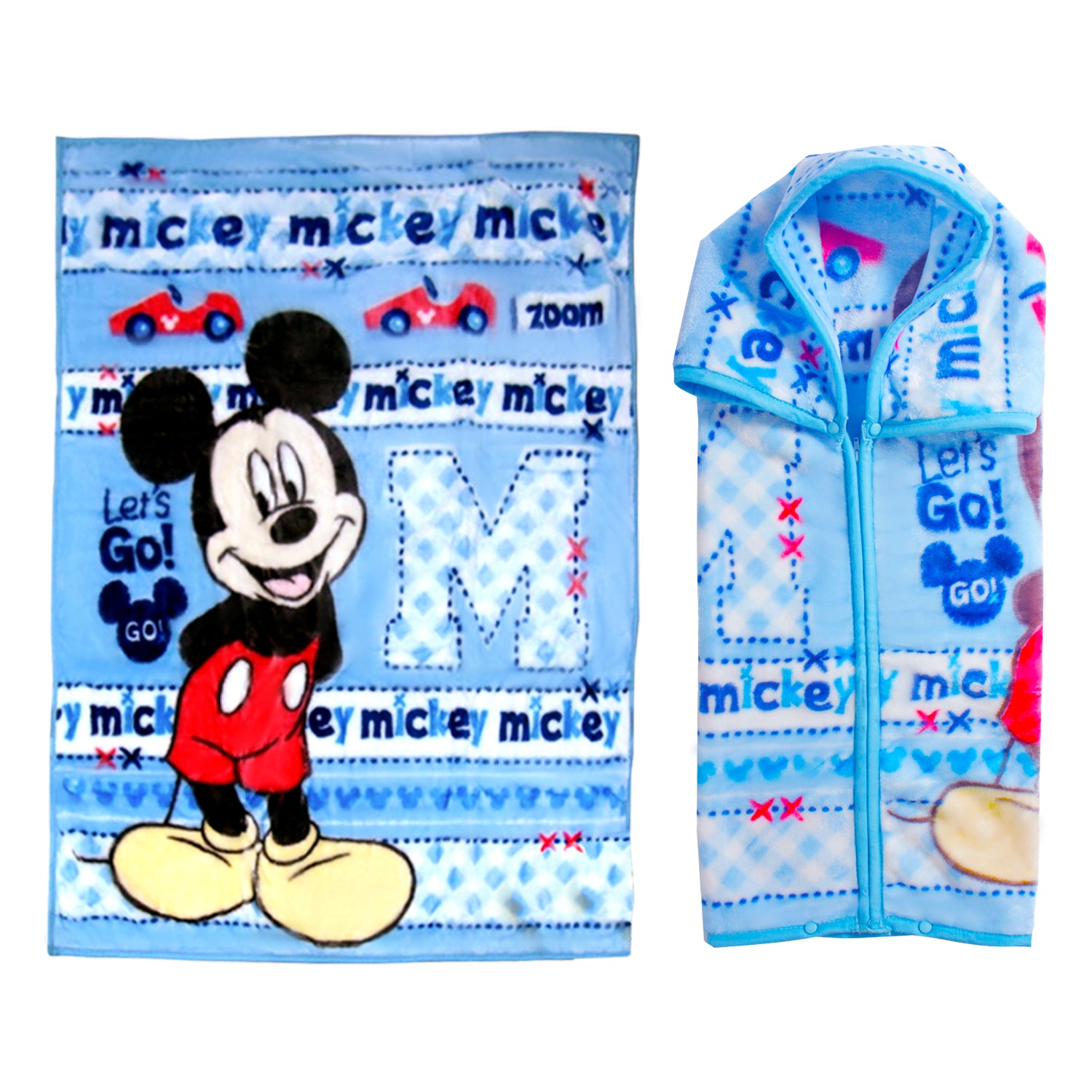 Frazada con Broches Mickey