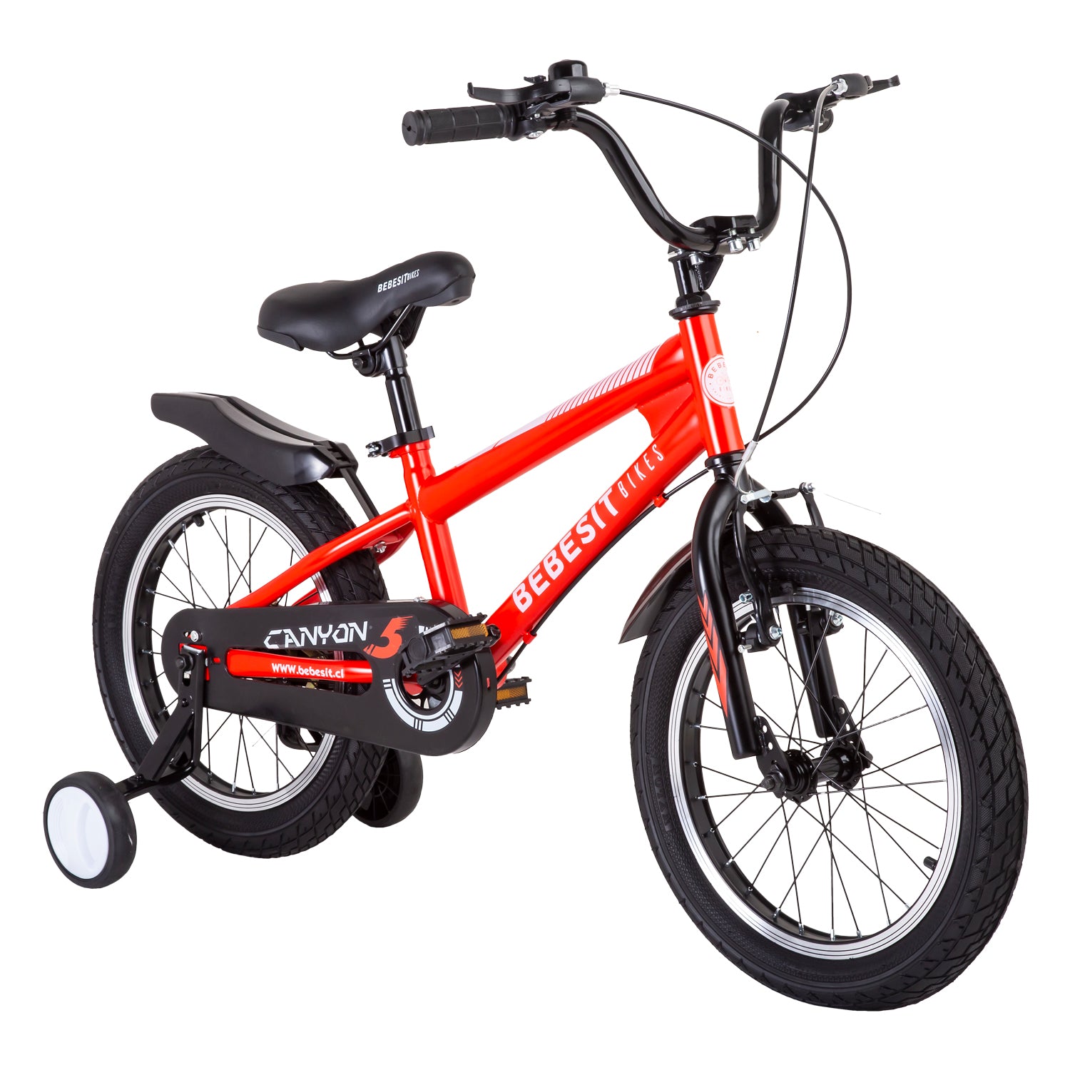 Bicicleta Infantil Canyon Aro 16 Rojo