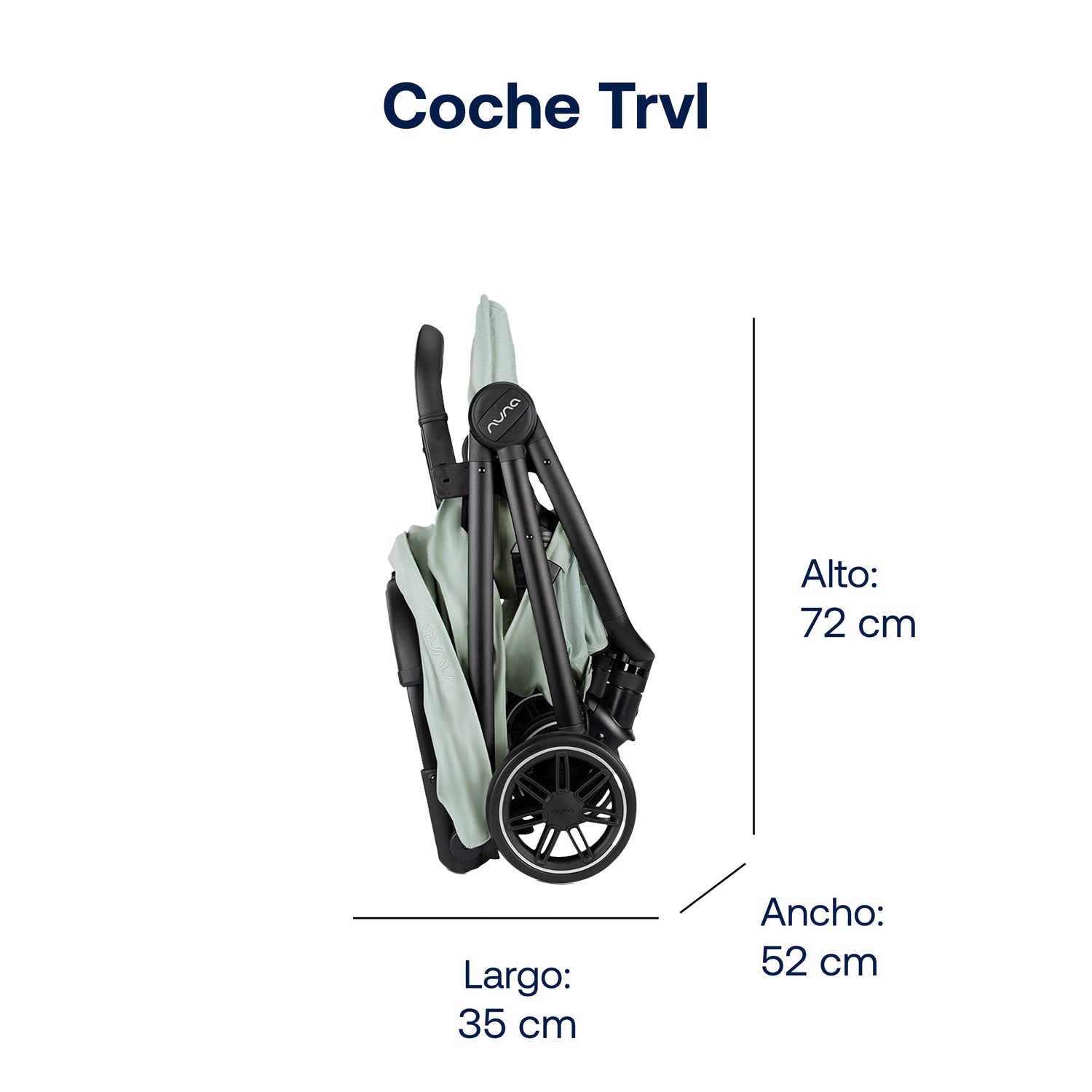 Coche de Paseo TRVL Seafoam Nuna