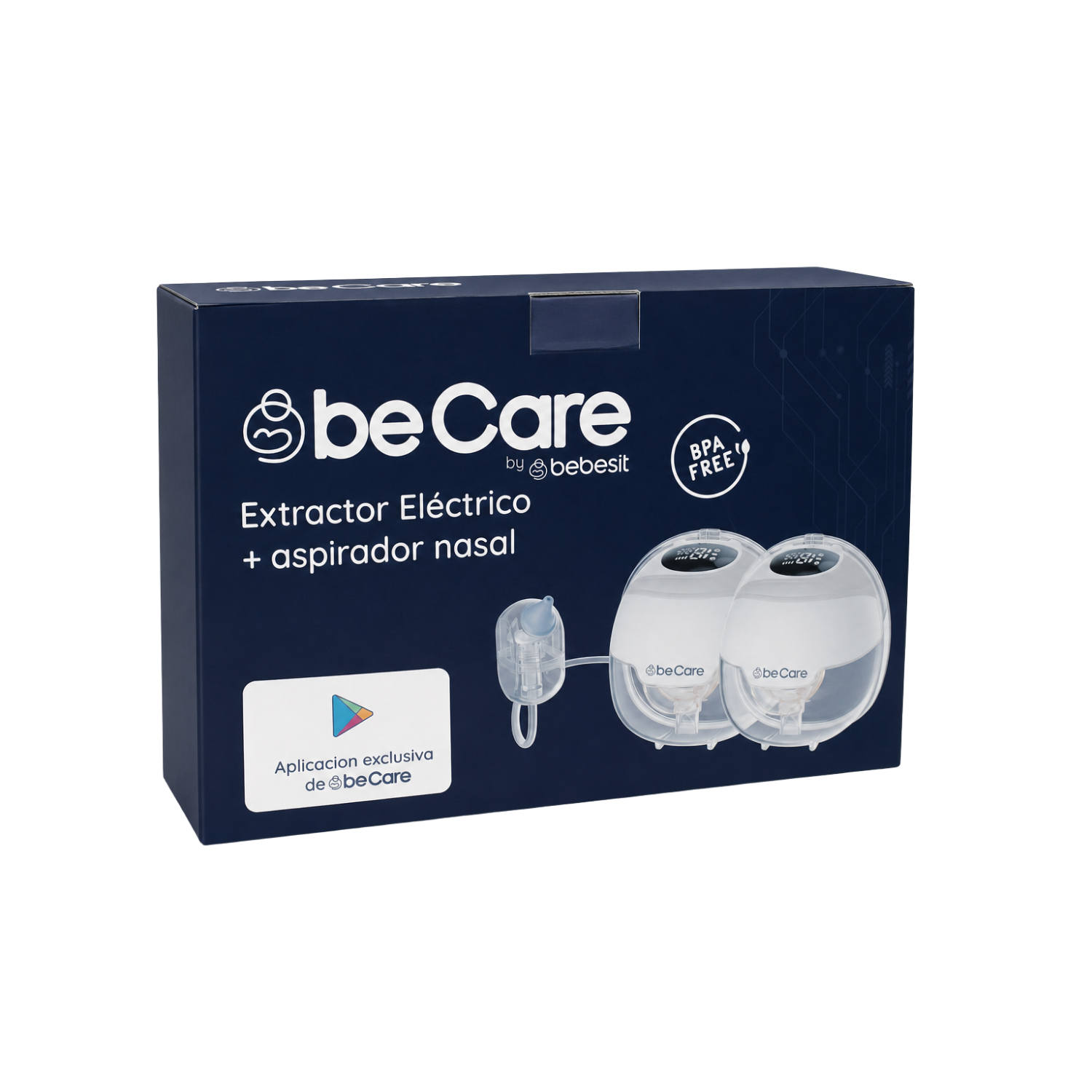 Extractor Leche Materna Eléctrico Portátil Aspirador Nasal