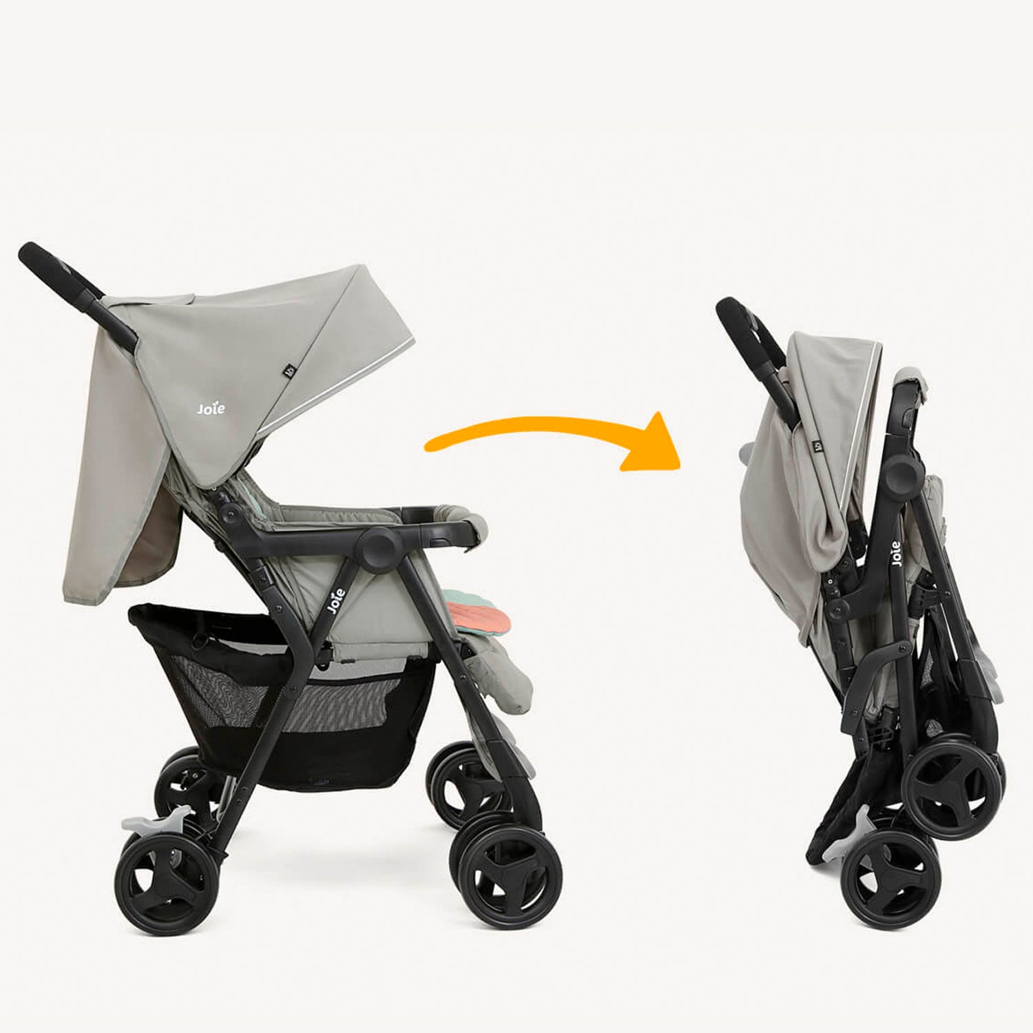 Coche Paseo Doble Aire Twin  Nectar & Mineral Joie