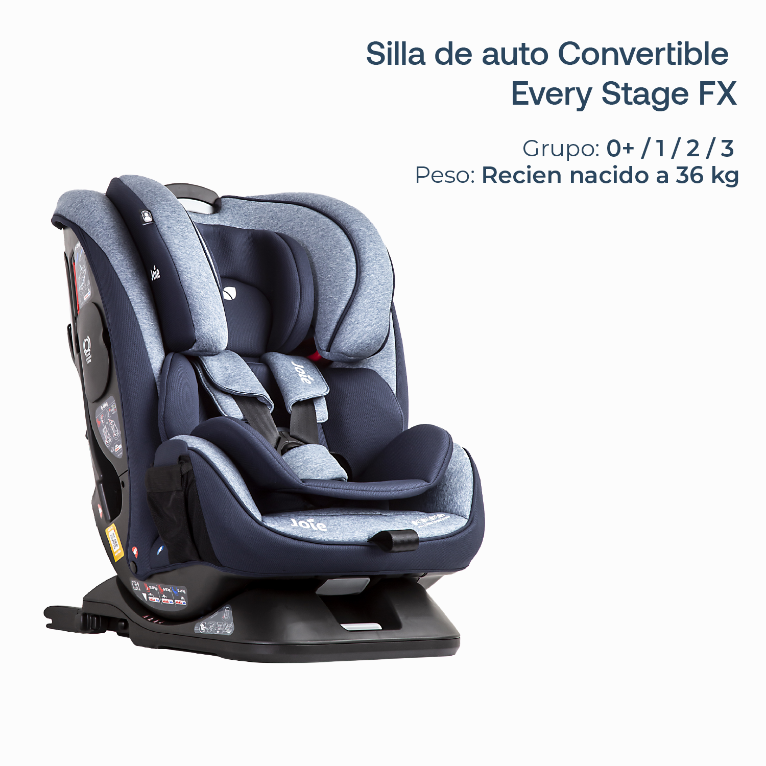 Silla de Auto Convertible Every Stage FX Azul