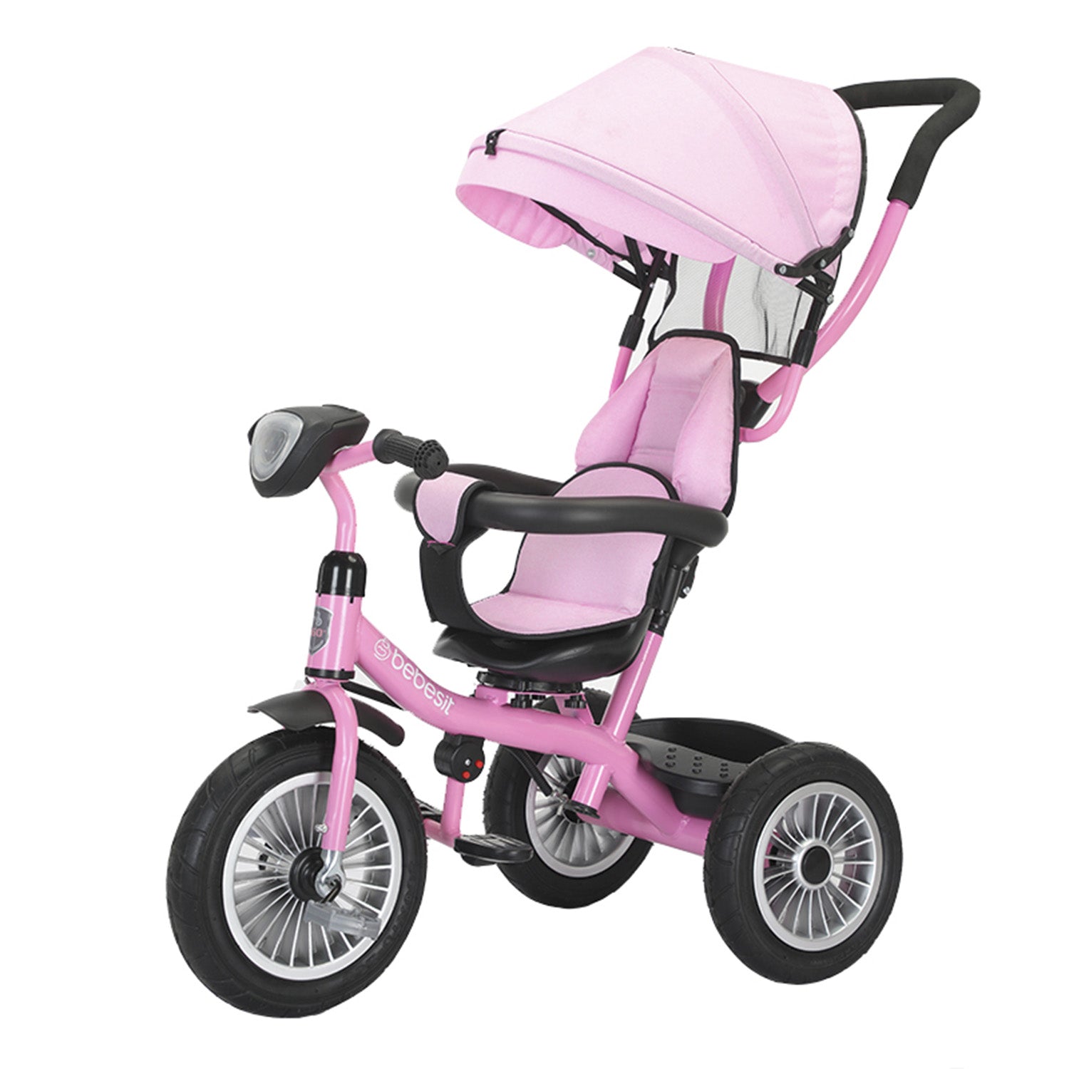 Triciclo Paseo Infantil 360 1326 LX Rosado Bebesit