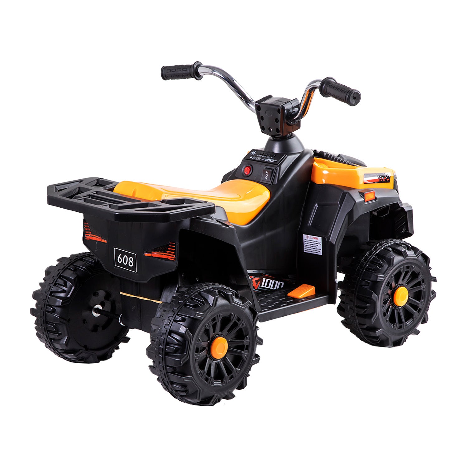 Cuatrimoto a bateria DX Naranja