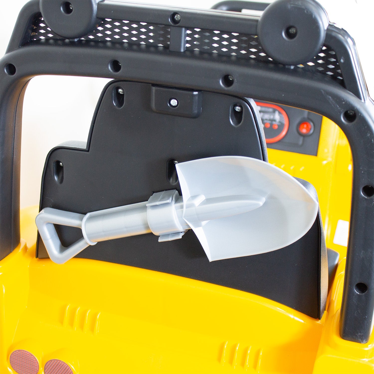 Camión Elétrico Excavadora Loader Infantil Amarillo