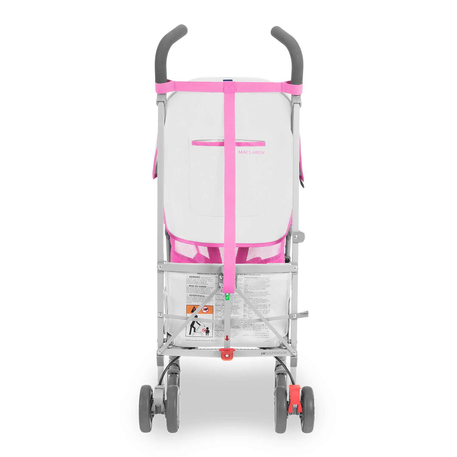 Coche Premium MacLaren Volo Silver/Azalea