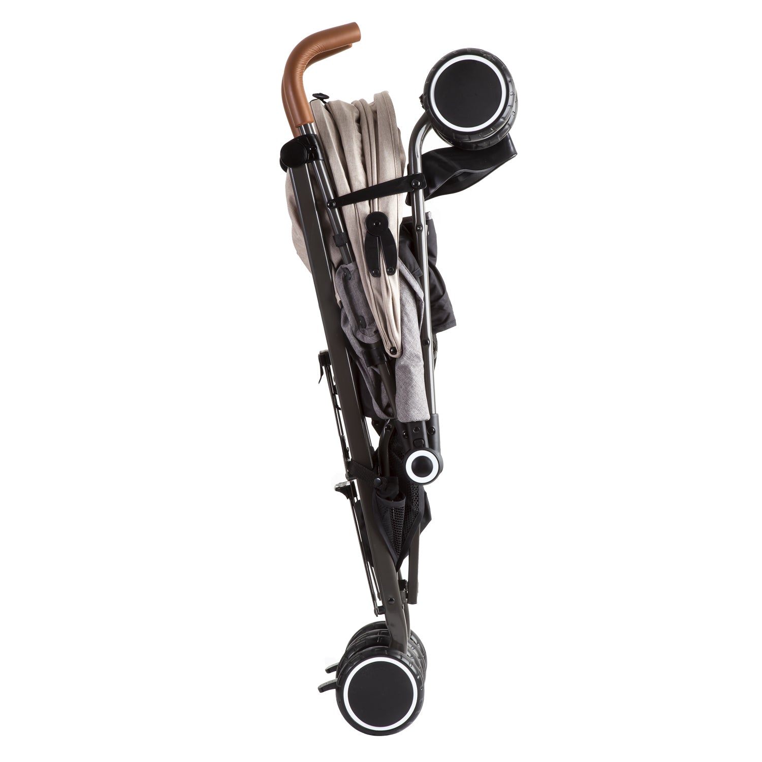 Coche Paragua Clap Melange Beige