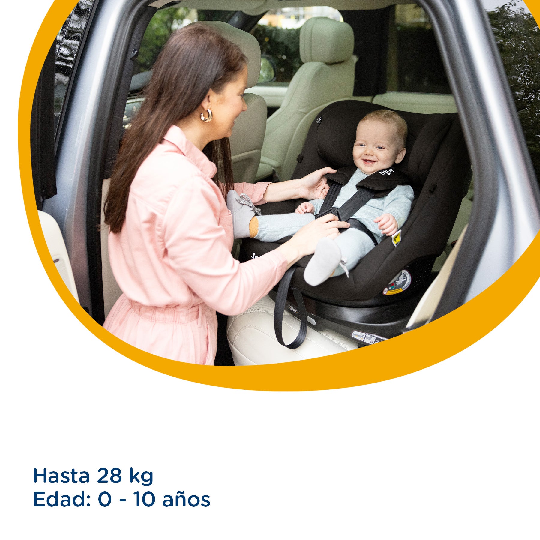 Silla de Auto 360° i-Pivot Grow Shale Joie