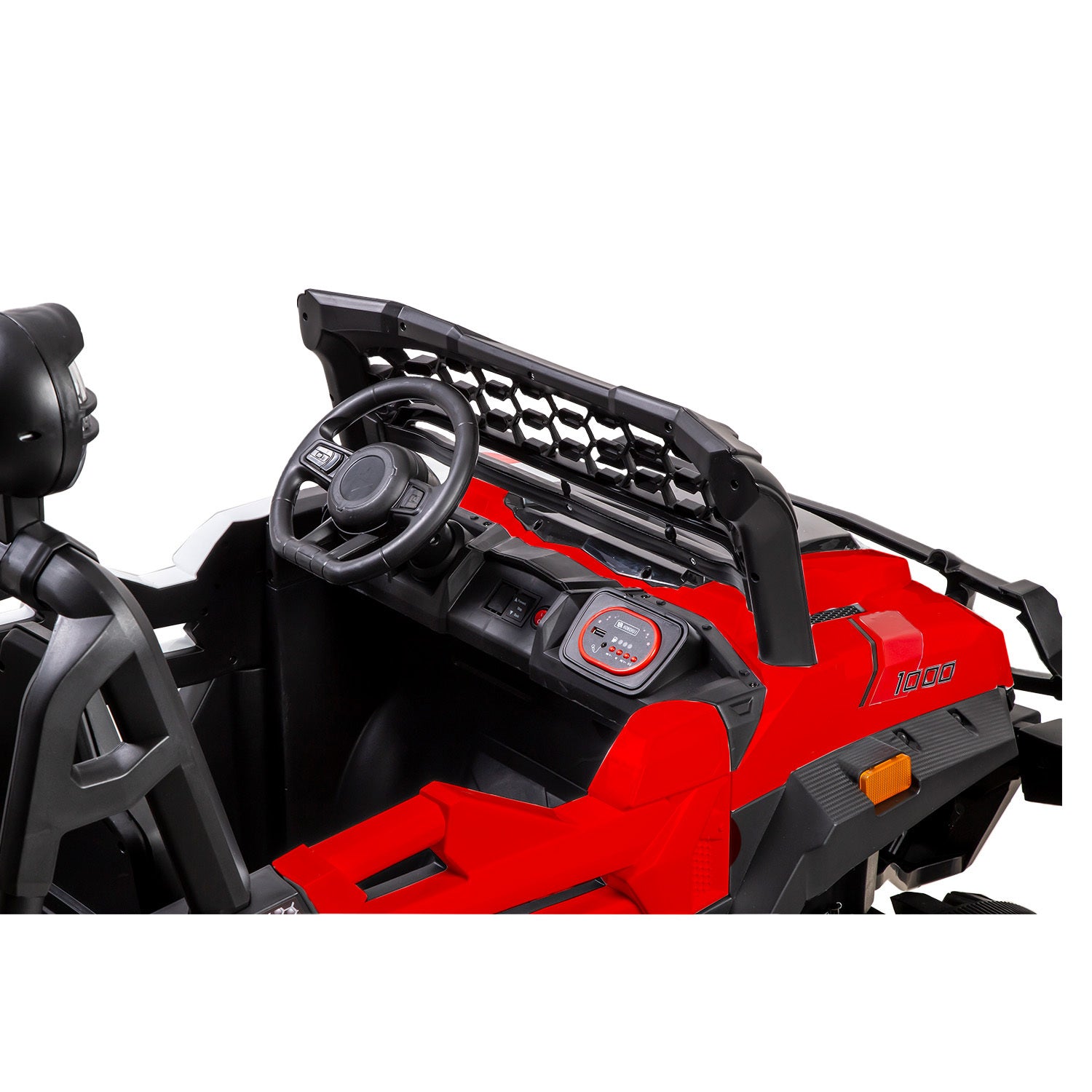 Auto a Batería Jeep Explorer 4x4 Niños Infantil Rojo