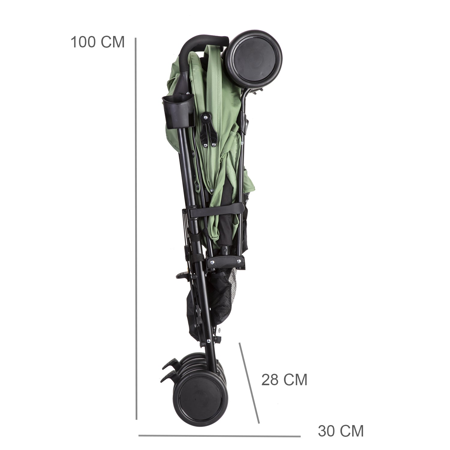 Coche Paragua Khronos Verde