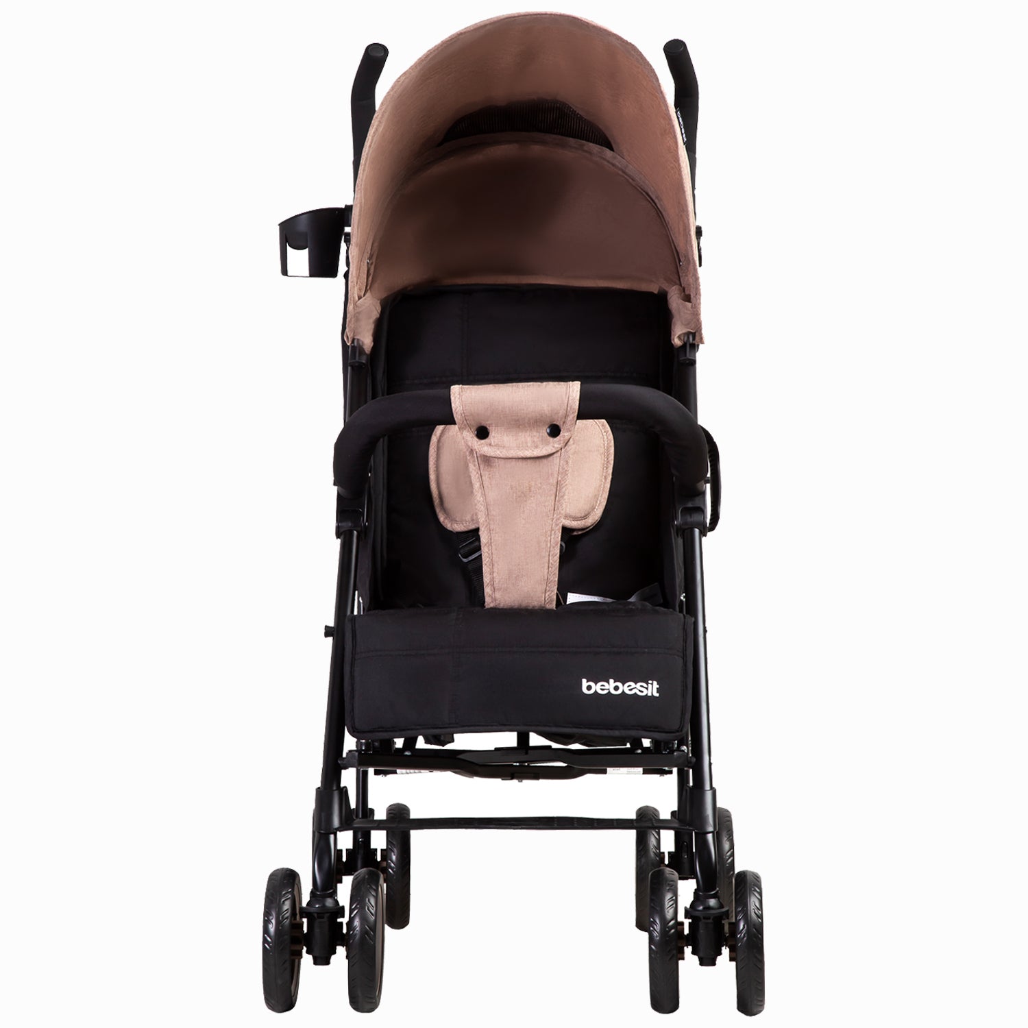 Coche Paragua Khronos Beige Rosado Bebesit