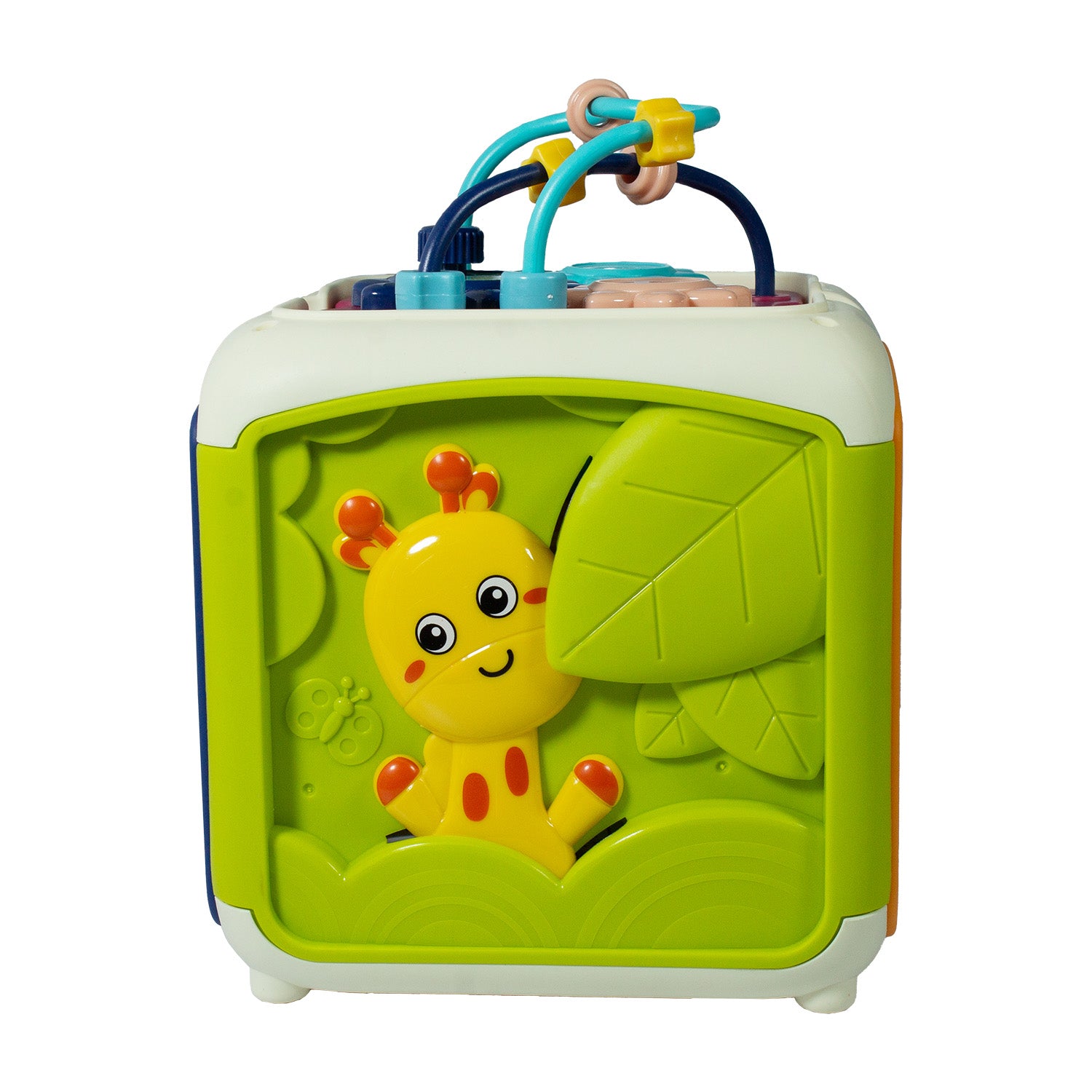 Juguete Decaedro Cubo Interactivo Montessori Aprendizaje Bebe