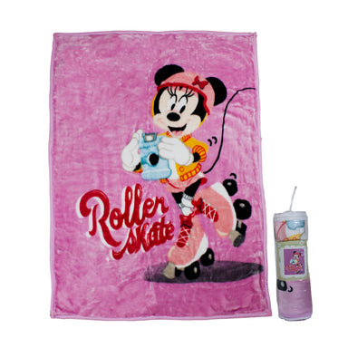 Frazada Ultra Soft Minnie Roller 80x110cm ...