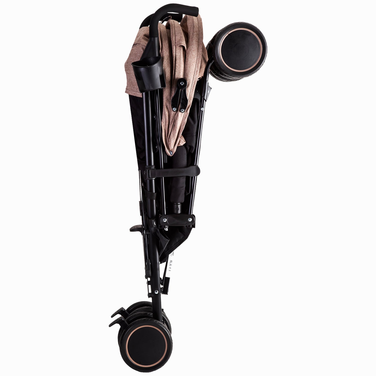 Coche Paragua Khronos Beige Rosado Bebesit