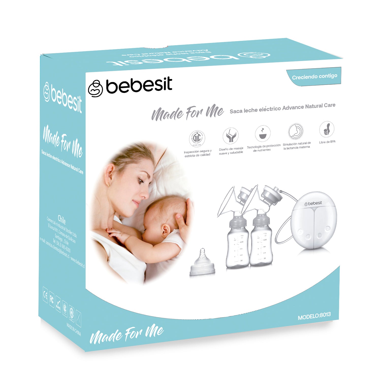 Extractor de leche Eléctrico Advance Natural Care