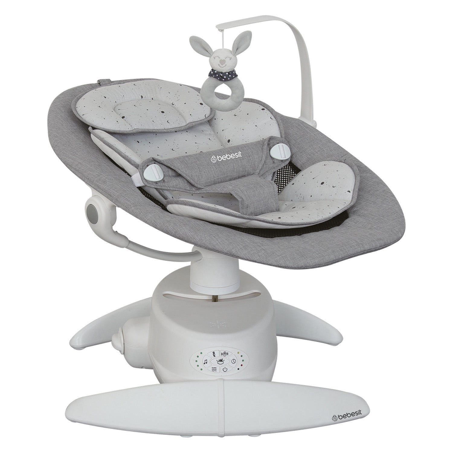 Silla Nido Bouncer 3D Swing Rocker Gris