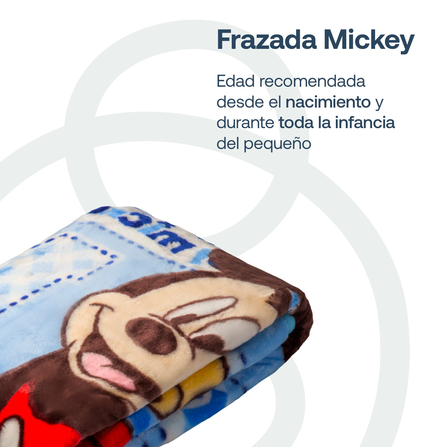 Frazada Mickey Celeste