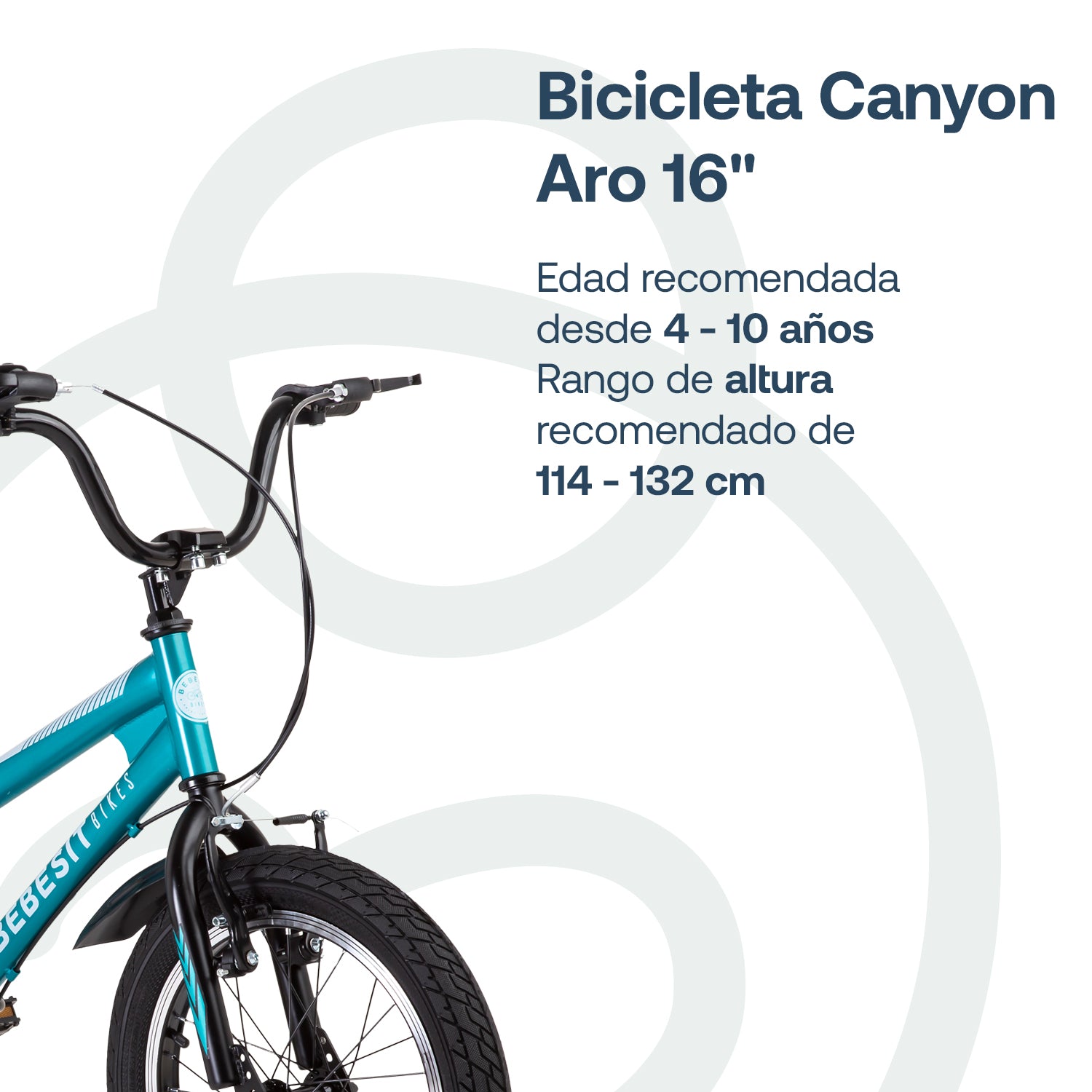 Bicicleta Infantil Canyon  Aro 16 Verde