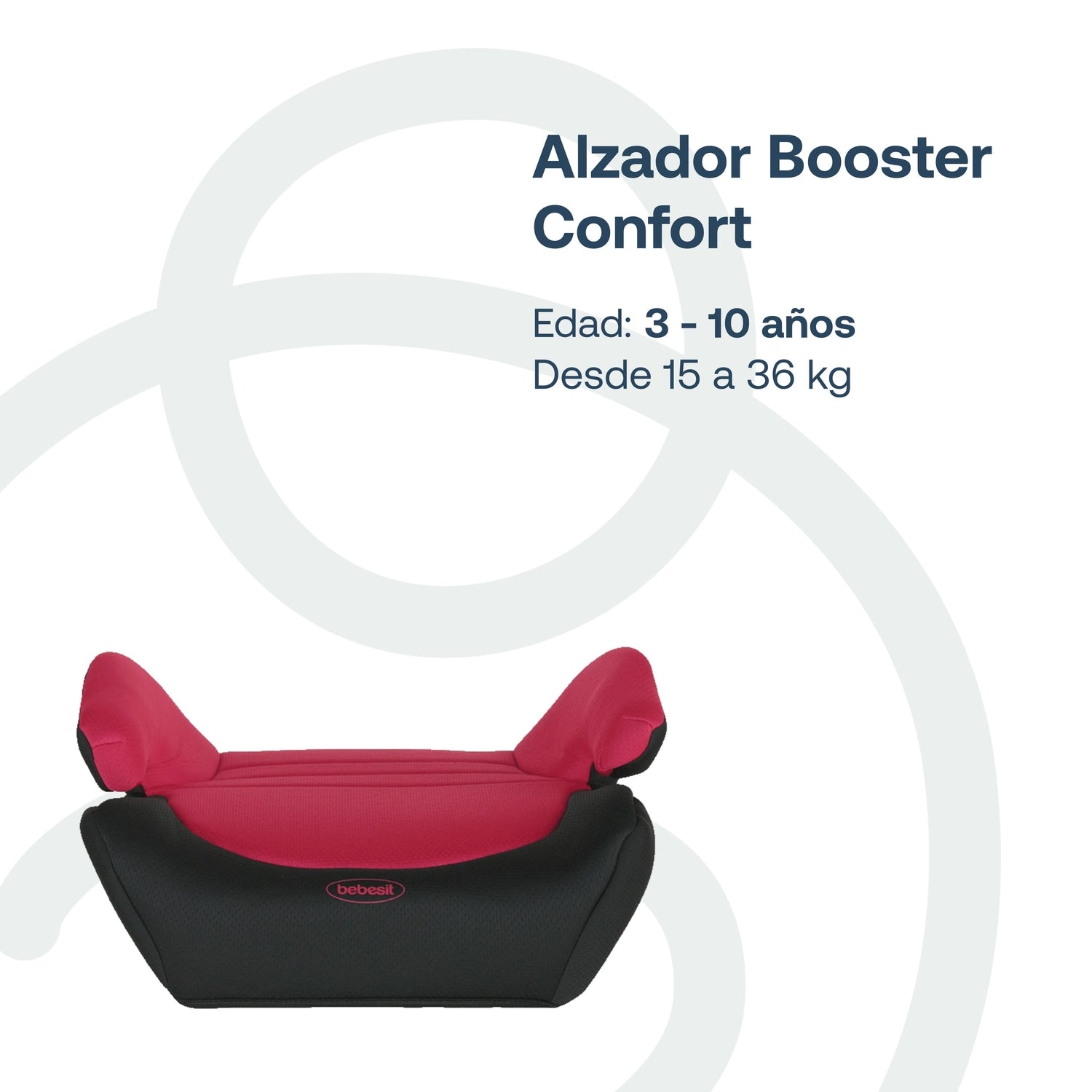 Alzador Booster Confort Rojo