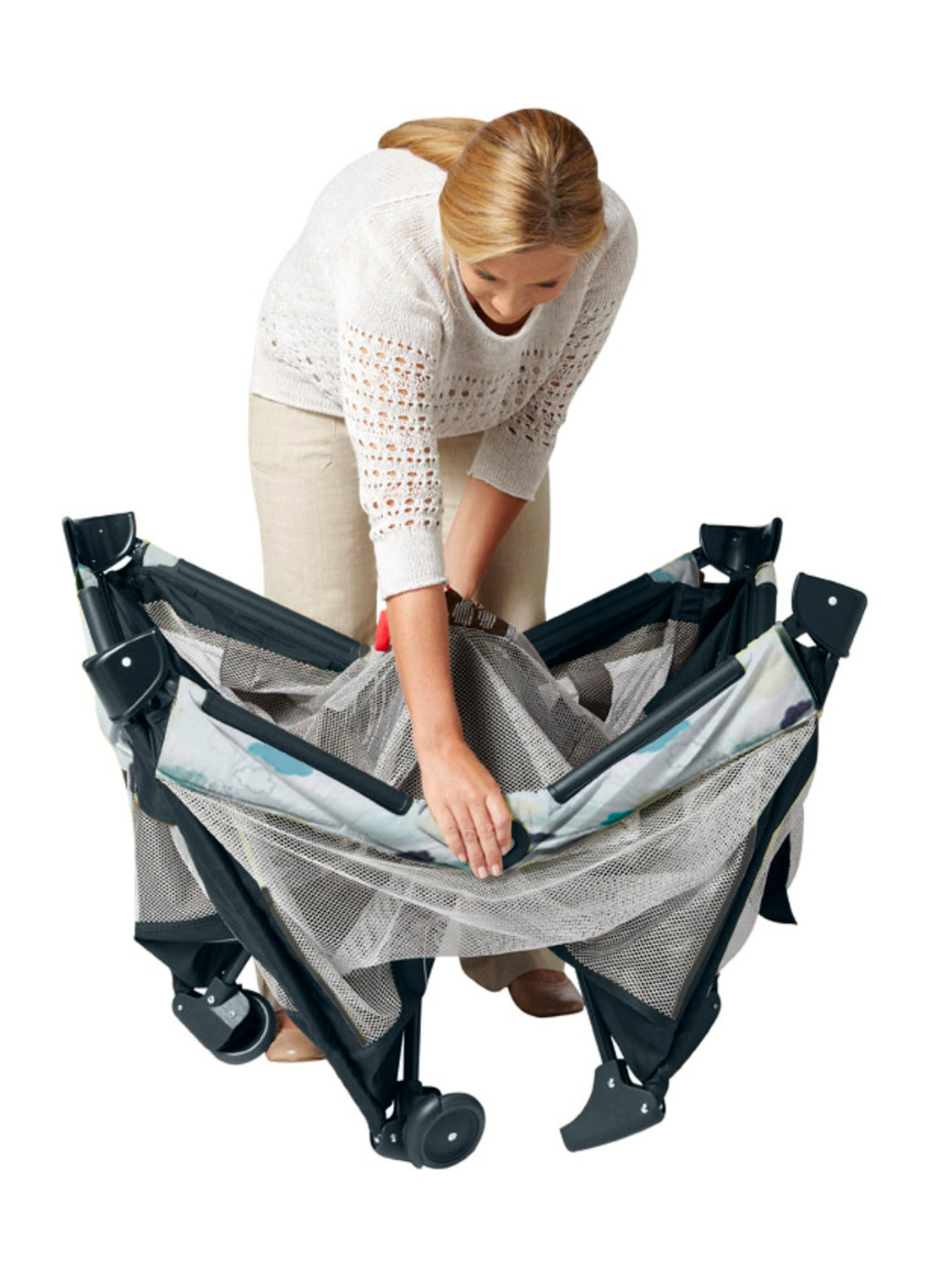 Cuna Pack and Play Reversible Napper