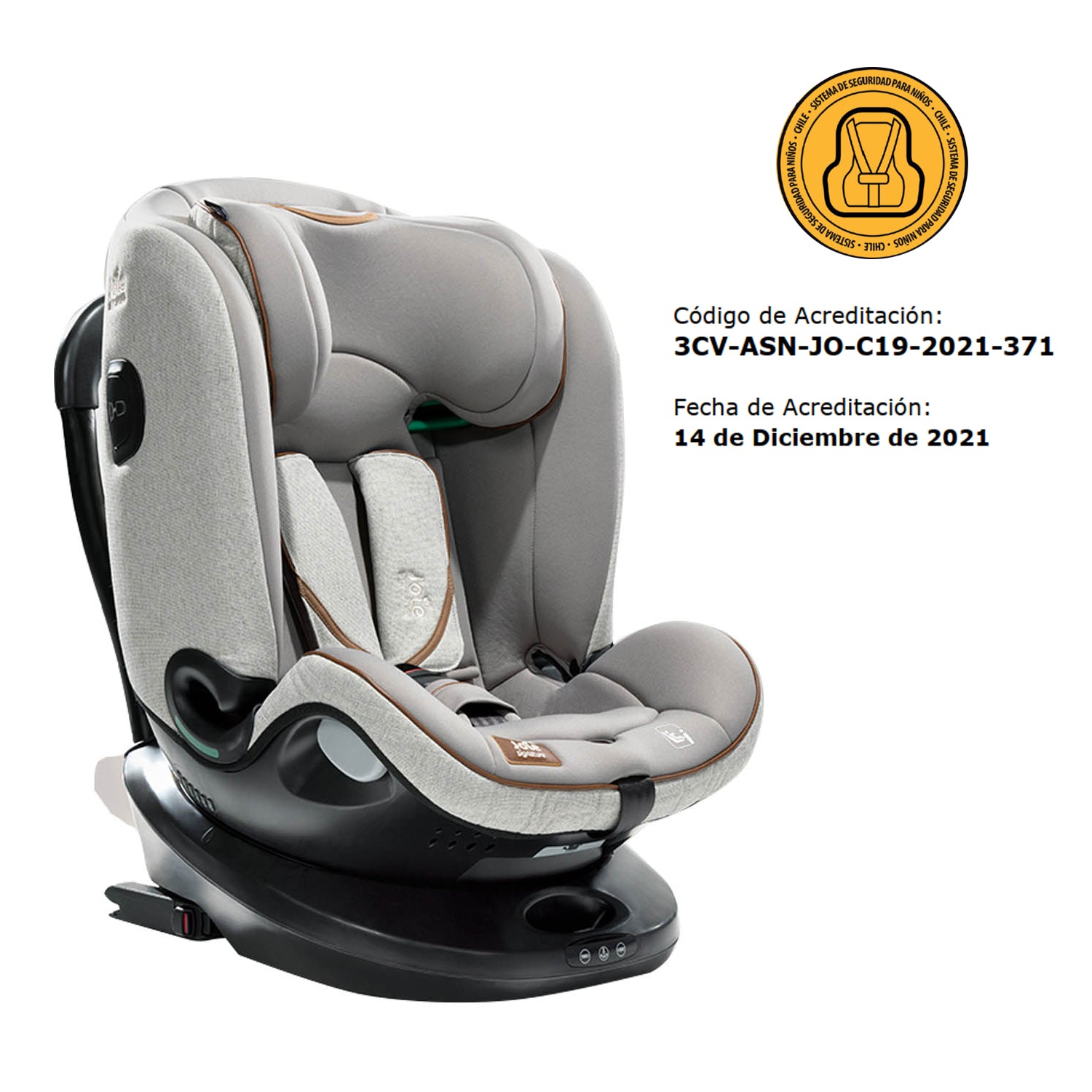 Silla de auto Convertible I-Spin Grow Oyster