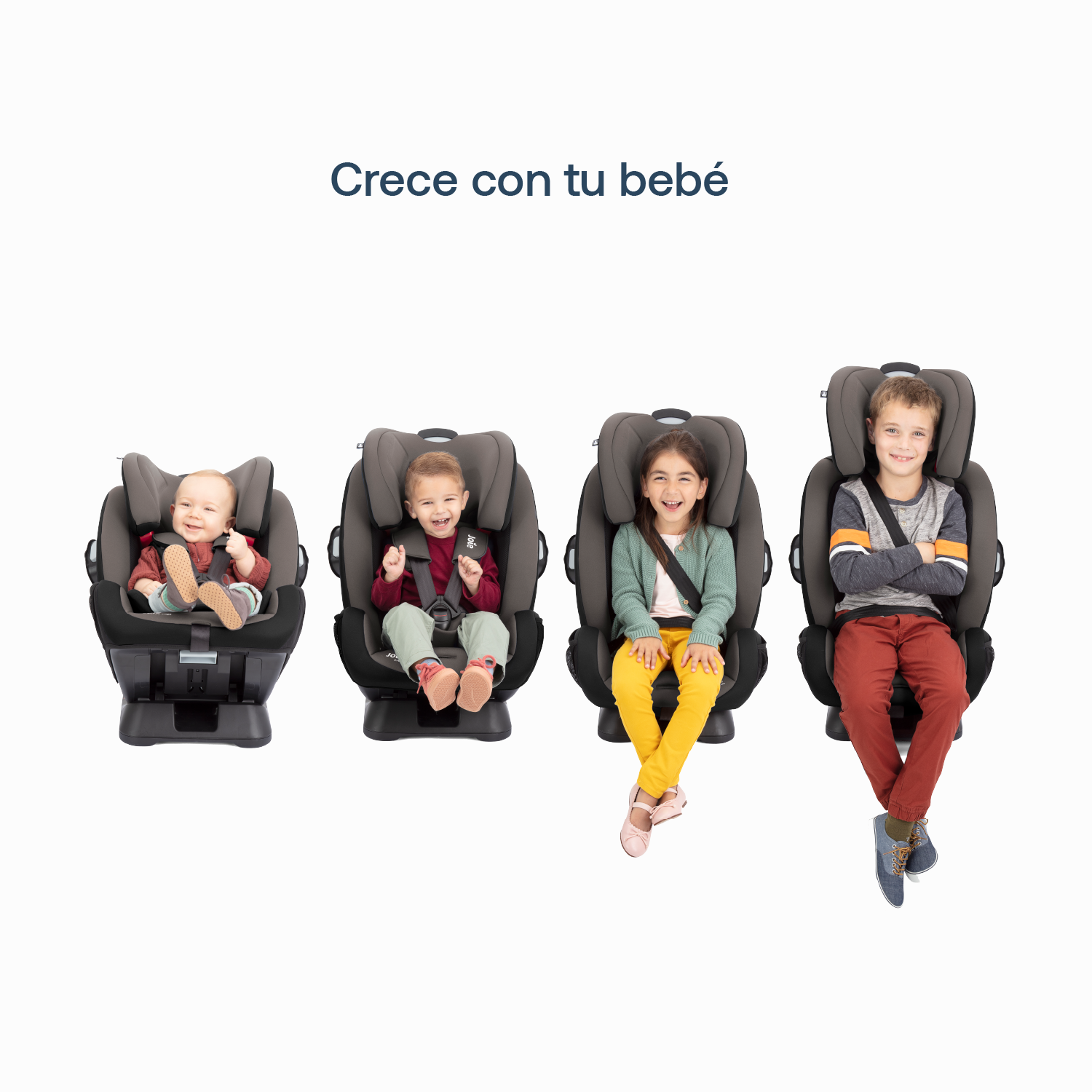 Silla de Auto Convertible Every Stage Dark Pewter