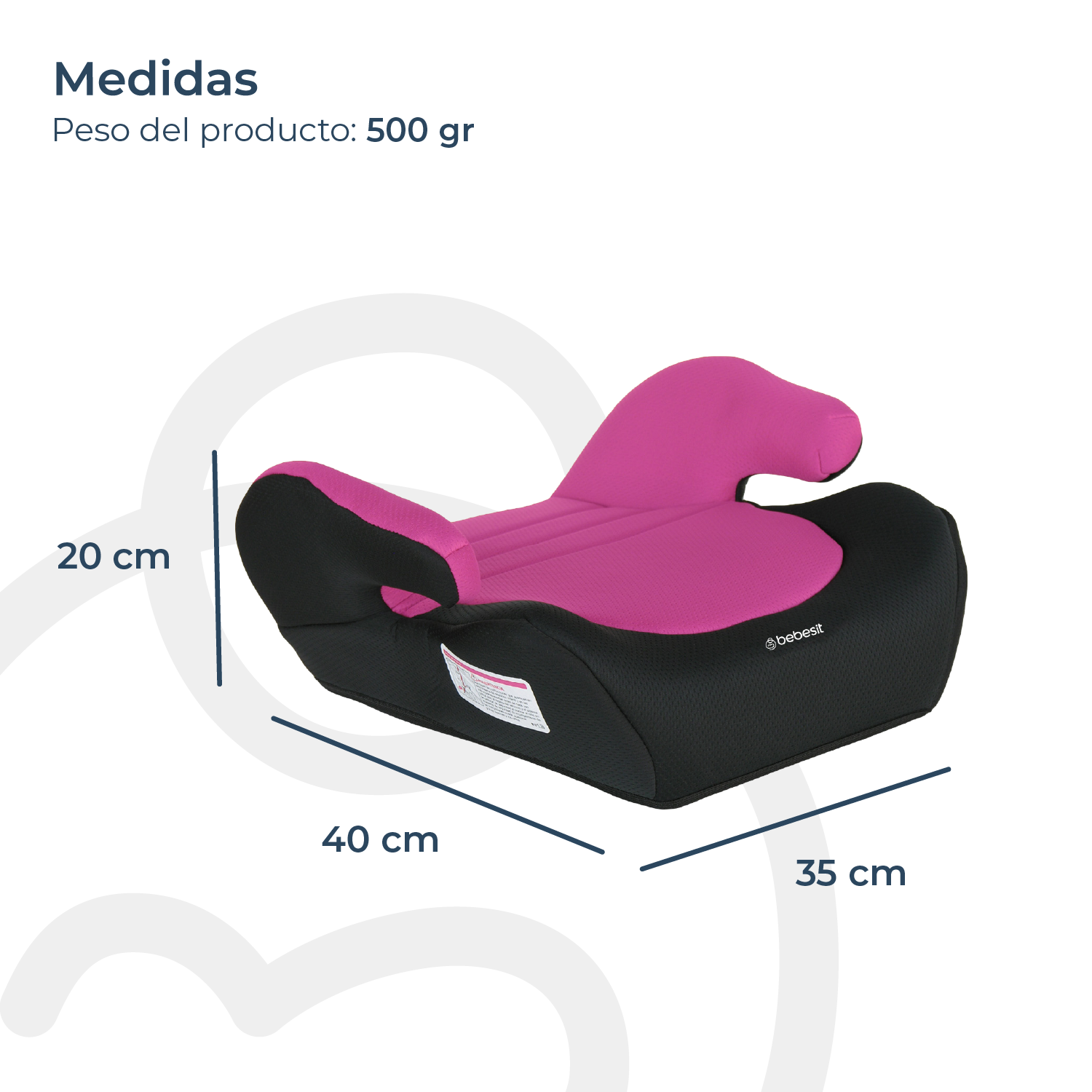 Alzador Booster Pink Bebesit