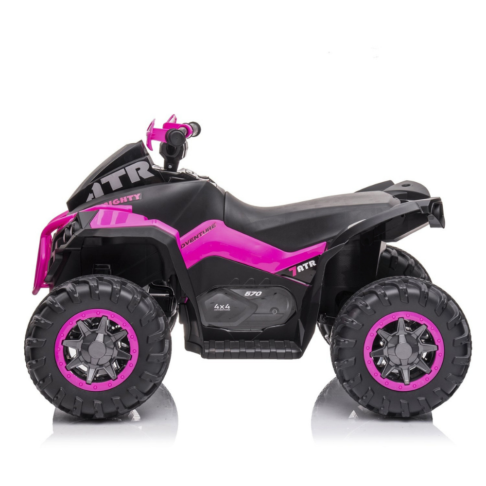 Cuatrimoto a Batería Sport Road Rosa