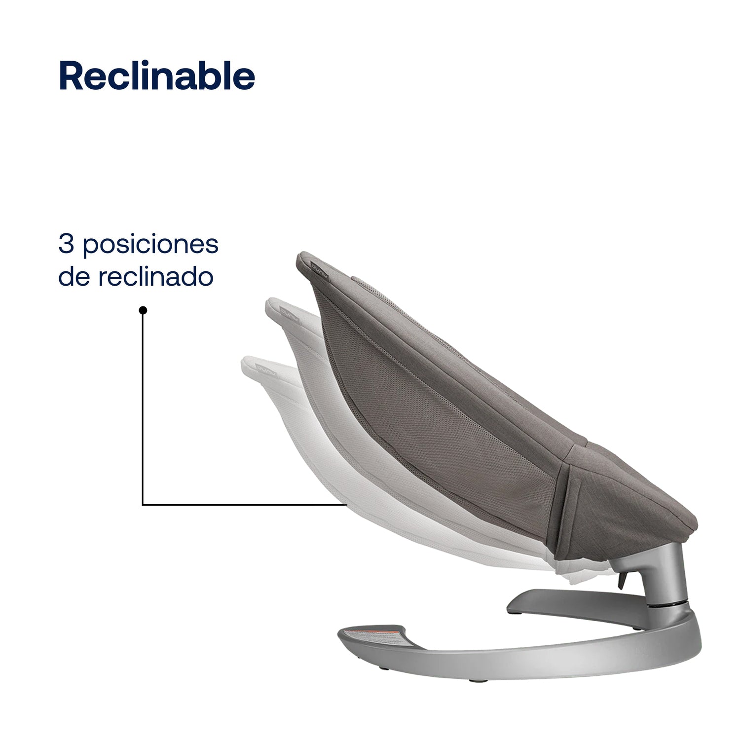 Baby Bouncer Leaf Grow Quartz Nuna