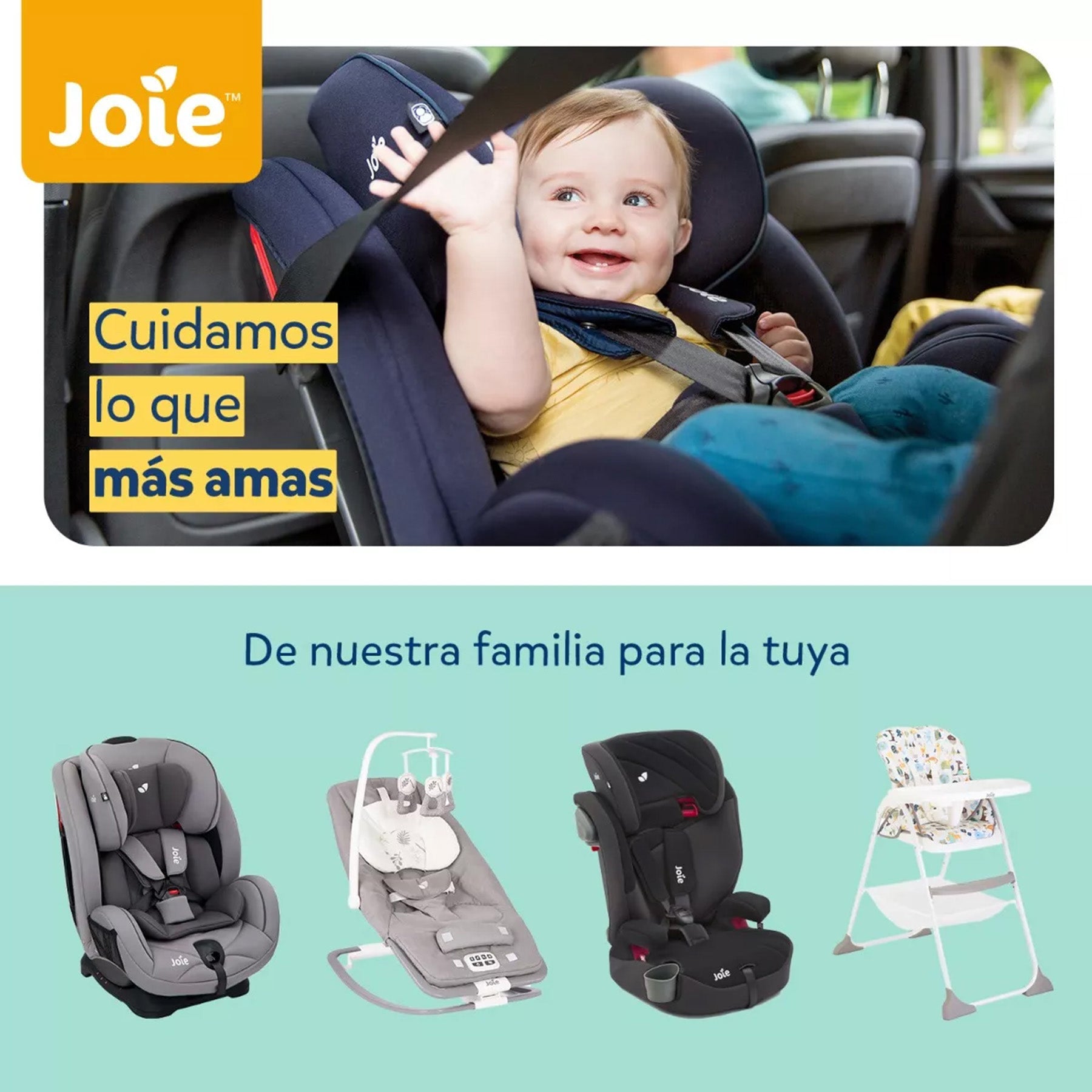Silla de Auto 360° i-Pivot Grow Thunder Joie